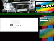 Tablet Screenshot of maxistop.com.au